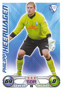Philipp Heerwagen VfL Bochum 1848 2009/10 Topps MA Bundesliga #19